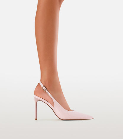 FOTENE - PALE PINK PATENT CROC