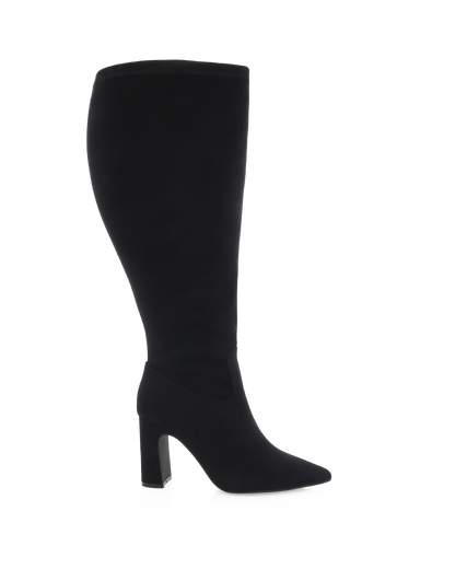 FREDDY EXTENDED CURVE - BLACK SUEDE
