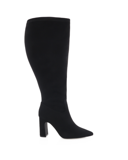FREDDY EXTENDED CURVE - BLACK SUEDE