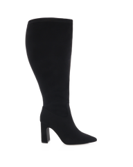 FREDDY EXTENDED CURVE - BLACK SUEDE