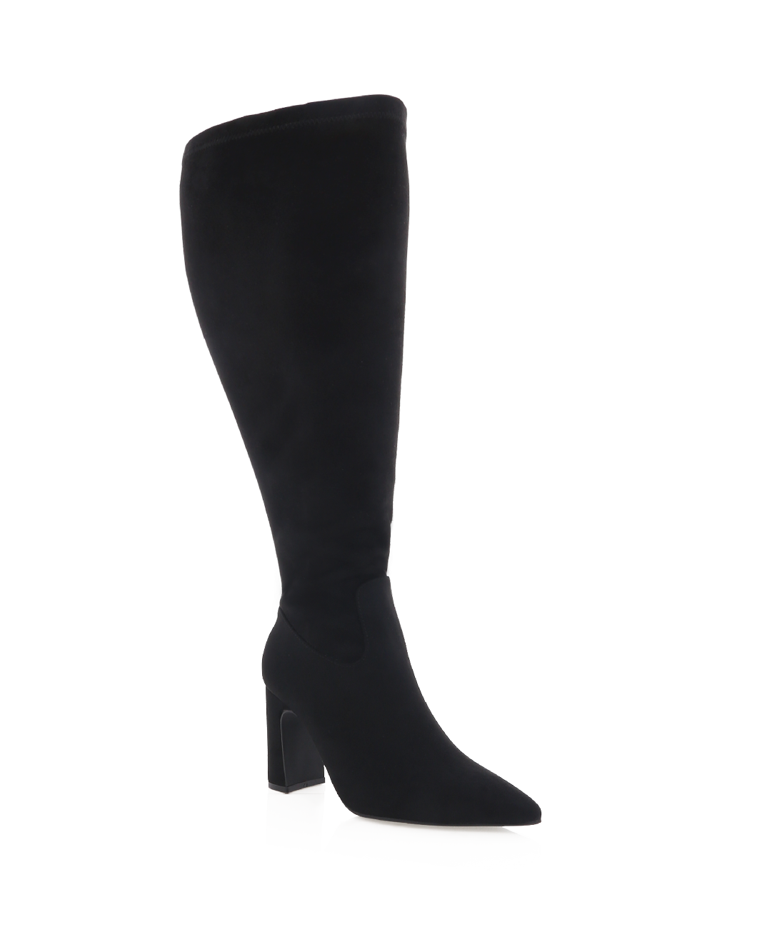 FREDDY EXTENDED CURVE - BLACK SUEDE