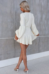 Gypsy Mini Dress - Cream
