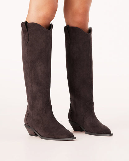 HELIX - DARK CACAO SUEDE