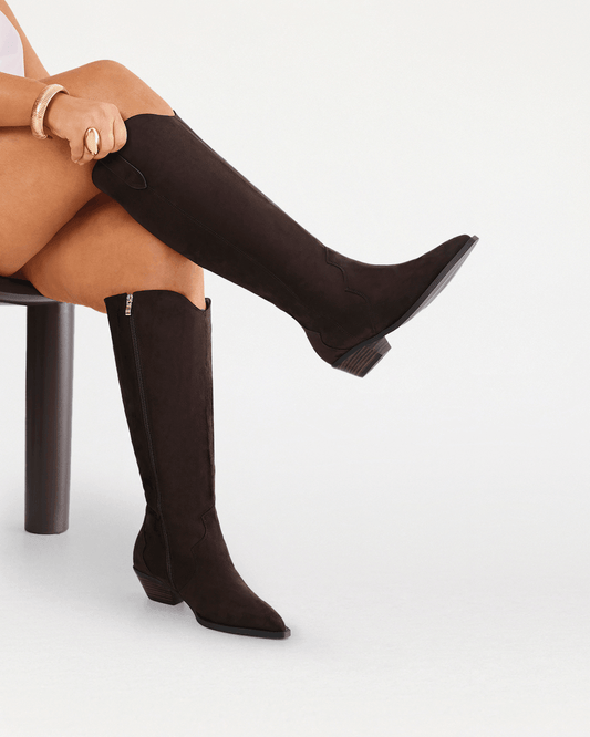 HELIX CURVE - DARK CACAO SUEDE