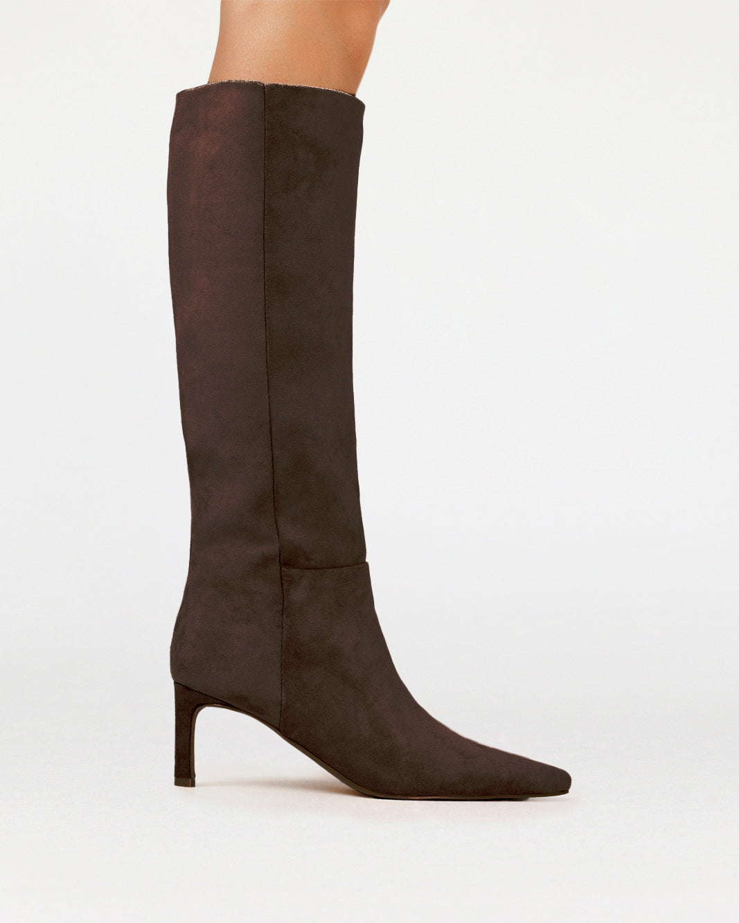 JAELYN - DARK CACAO SUEDE