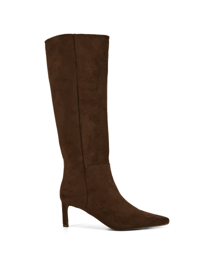 JAELYN - DARK CACAO SUEDE