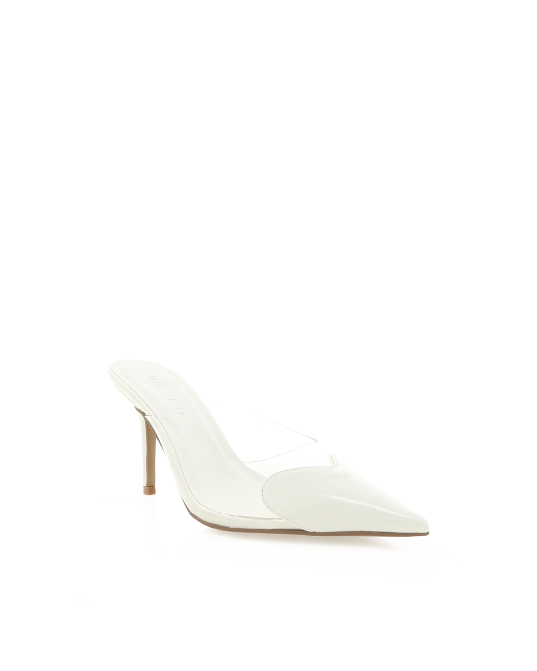 KARESS - WHITE PATENT-CLEAR