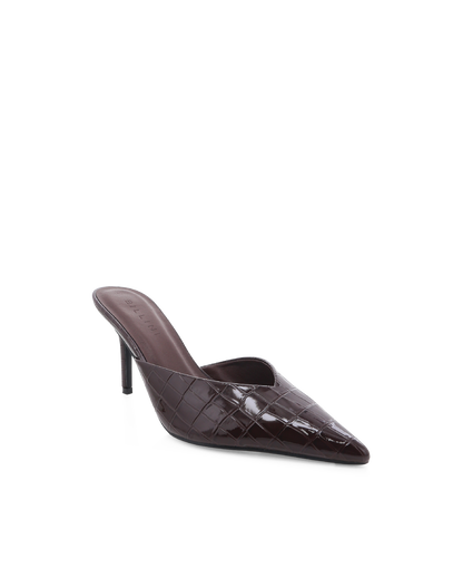 KAREY - DARK CACAO PATENT CROC
