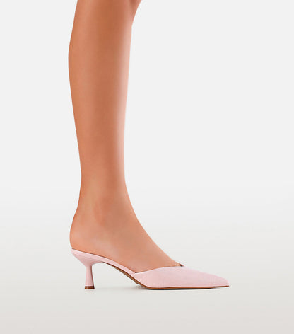 KATARINA - PALE PINK PATENT CROC
