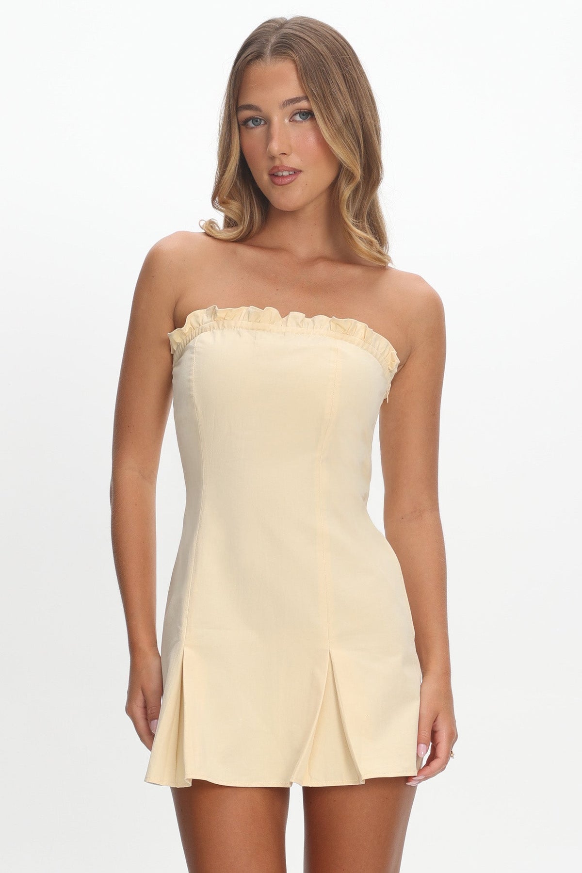 LIONESS Nautica Mini Dress Lemontini