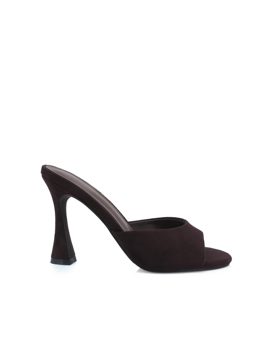 LISETTE - DARK CHOCOLATE SUEDE