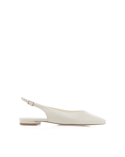 MALANI - BONE SAFFIANO SHINE