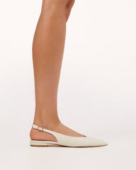 MALANI - BONE SAFFIANO SHINE