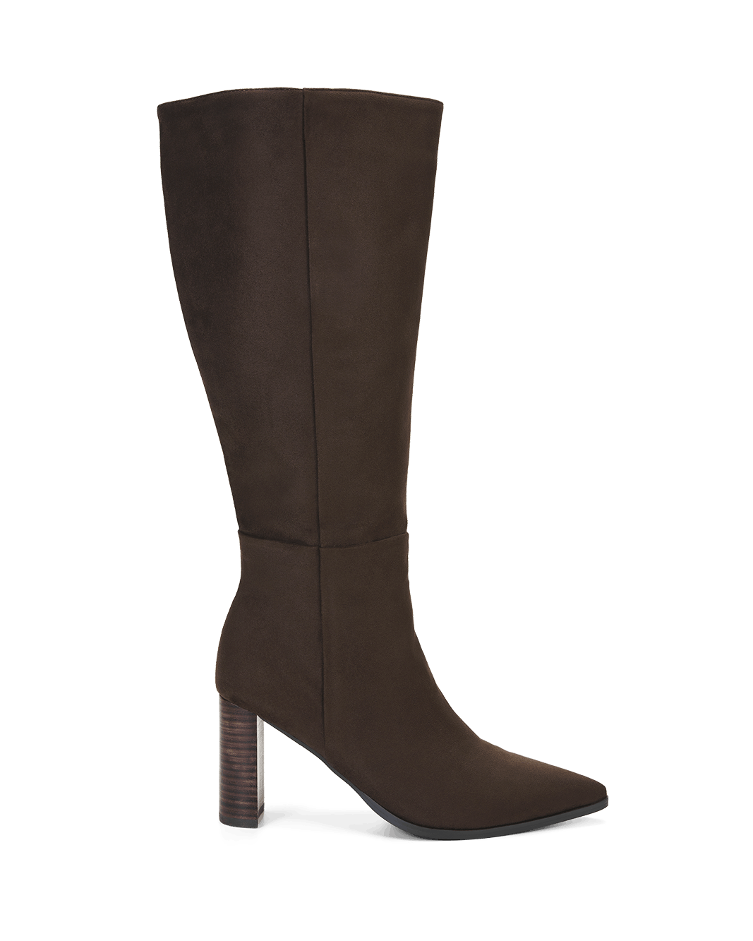 MELINA CURVE - DARK CACAO SUEDE