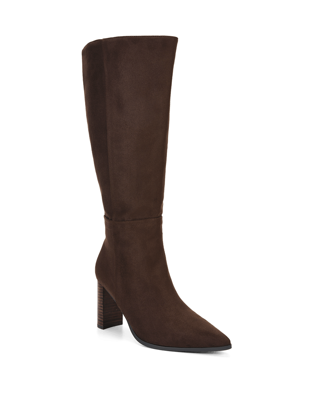 MELINA CURVE - DARK CACAO SUEDE