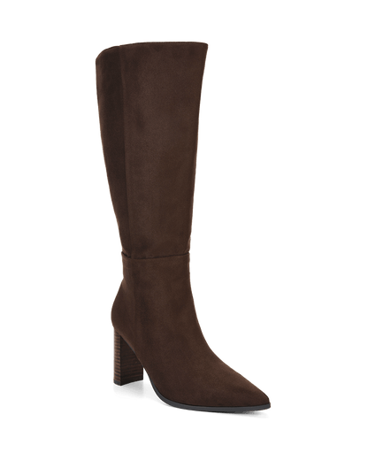 MELINA CURVE - DARK CACAO SUEDE