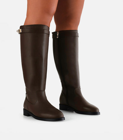 NOEMI EXTENDED CURVE - CHOCOLATE