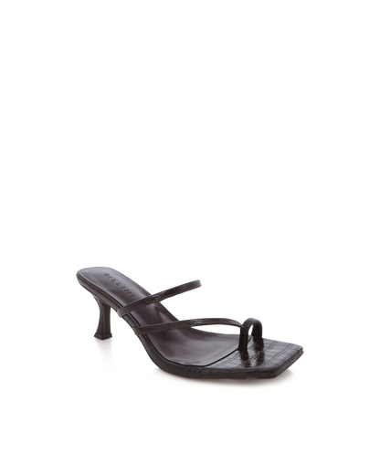 NOLANA - DARK CACAO CROC