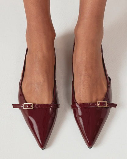 HADLEE - DARK CHERRY PATENT