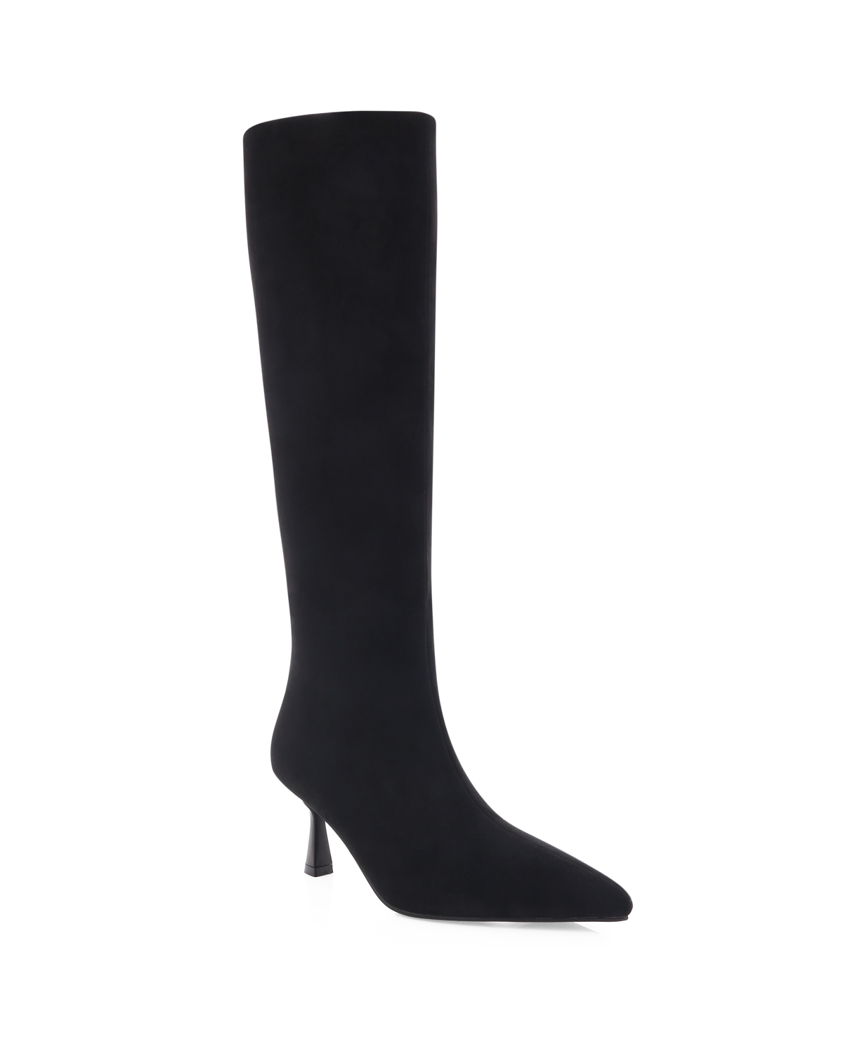 PORTIE - BLACK SUEDE