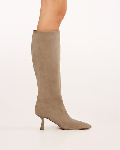 PORTIE - STONE SUEDE