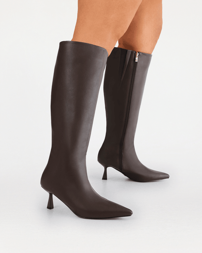 PORTIE EXTENDED CURVE - CHOCOLATE