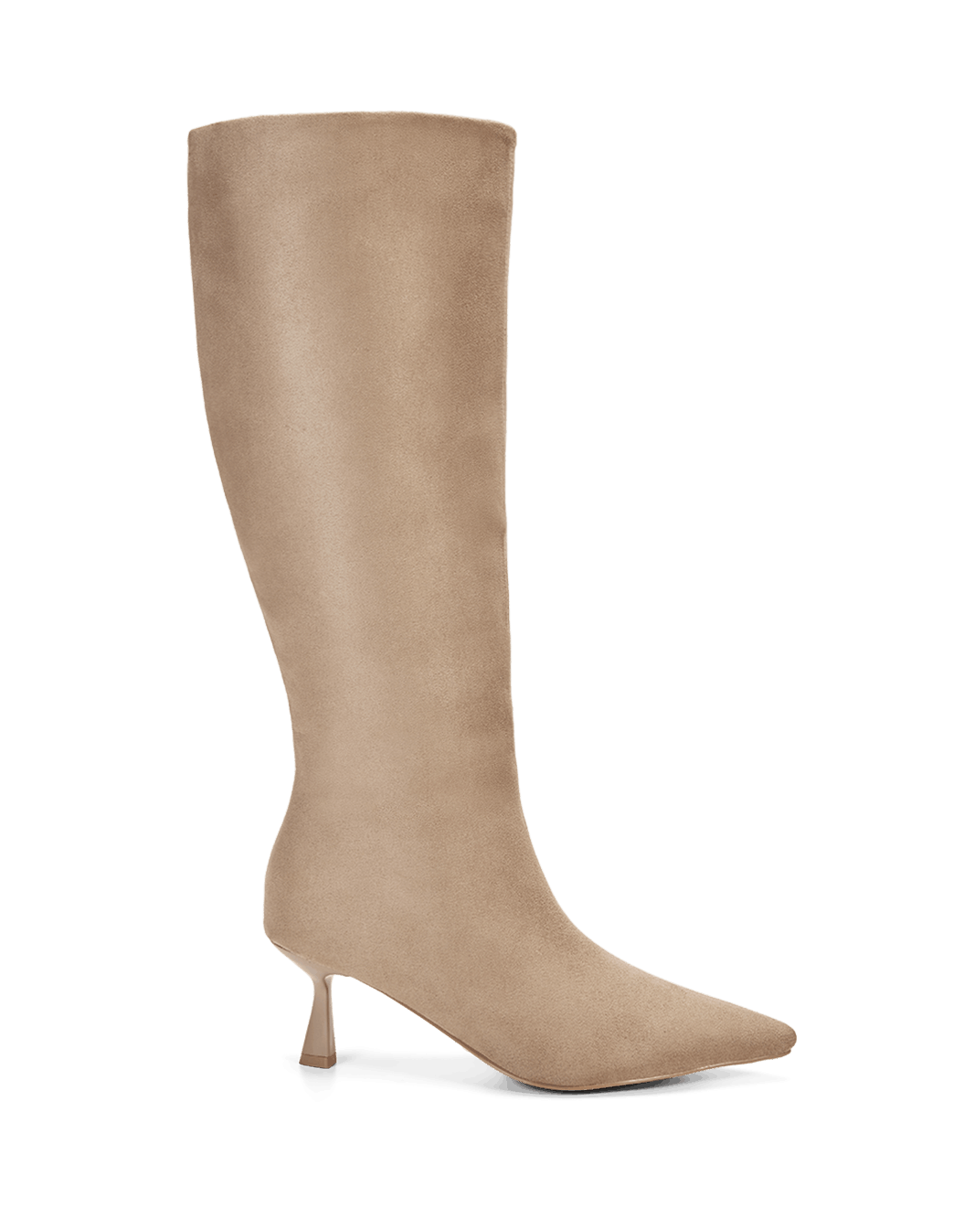PORTIE EXTENDED CURVE - STONE SUEDE