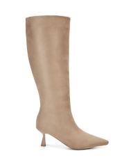 PORTIE EXTENDED CURVE - STONE SUEDE