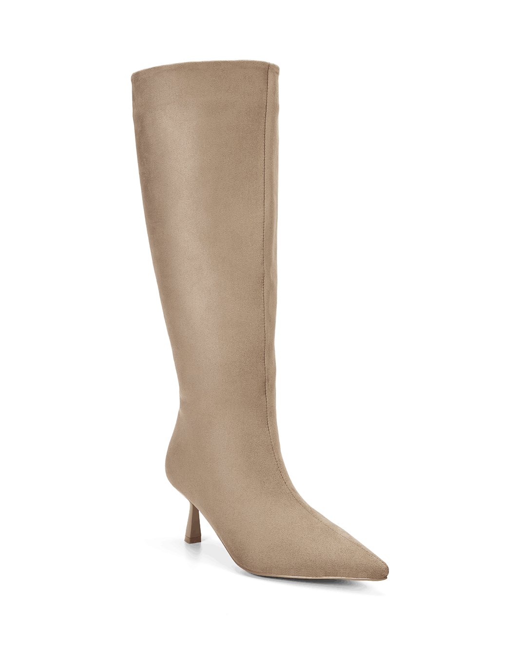 PORTIE EXTENDED CURVE - STONE SUEDE