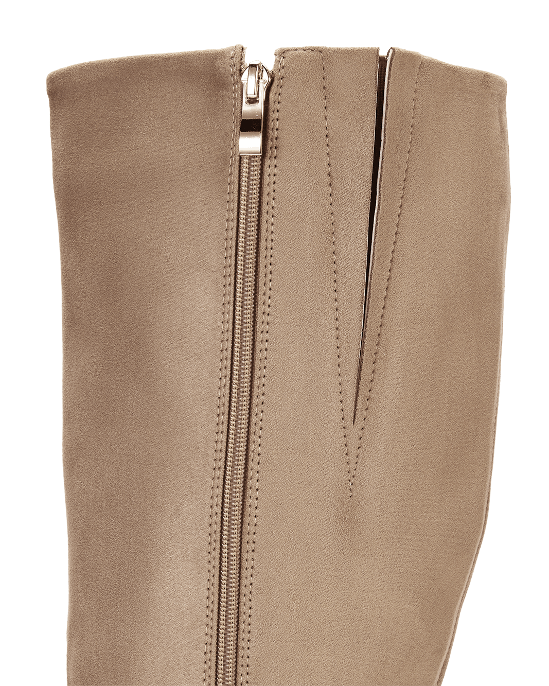 PORTIE EXTENDED CURVE - STONE SUEDE