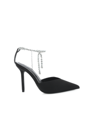 QARA - BLACK SATIN