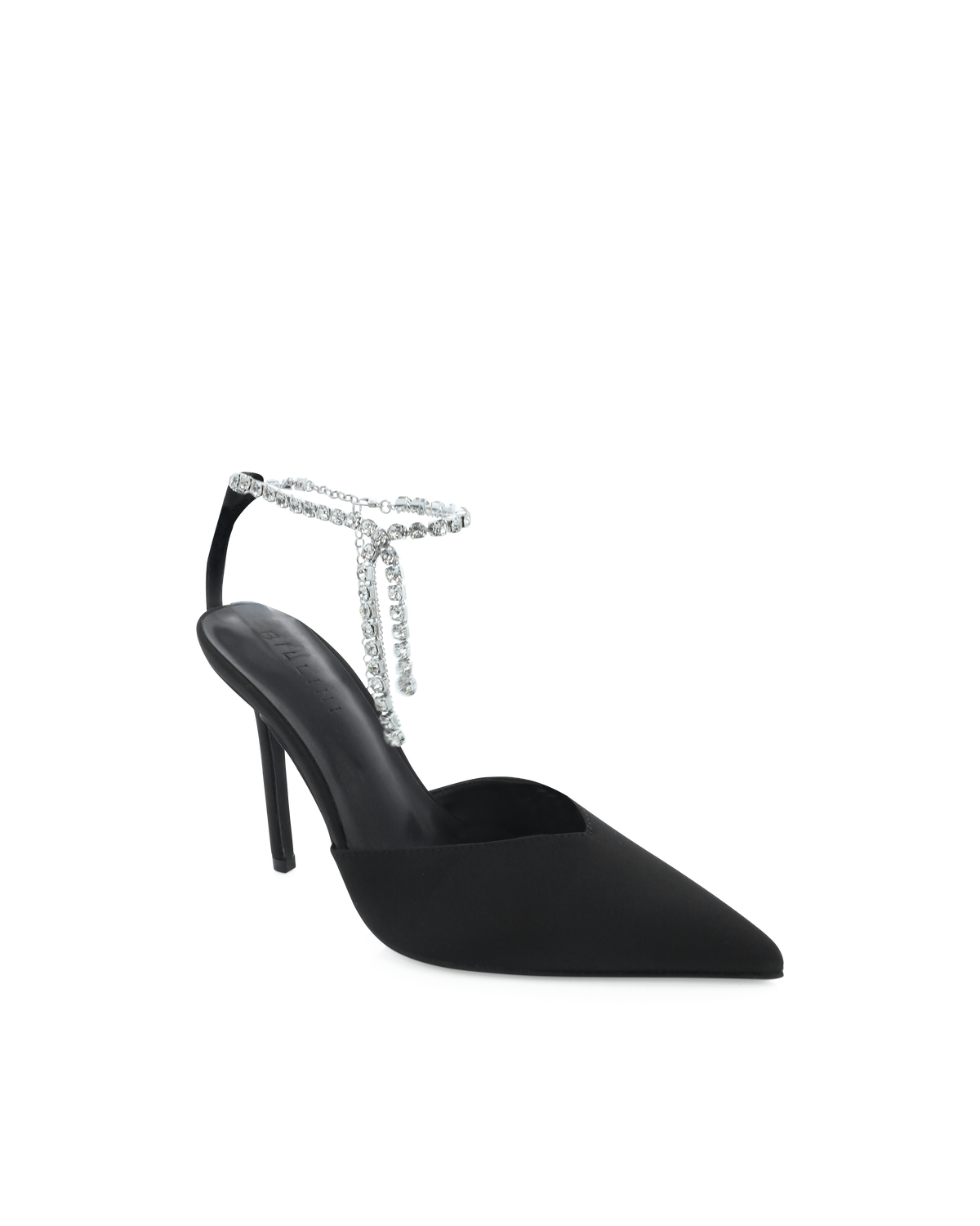QARA - BLACK SATIN