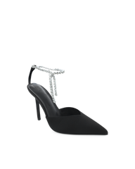 QARA - BLACK SATIN