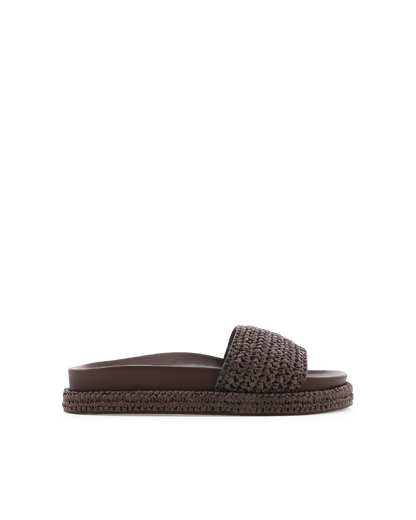 QUARTILLA - CHOCOLATE RAFFIA