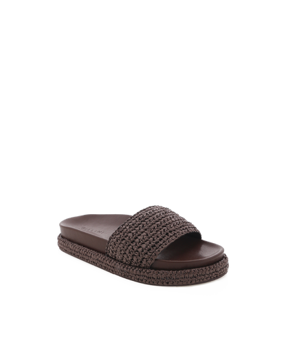 QUARTILLA - CHOCOLATE RAFFIA