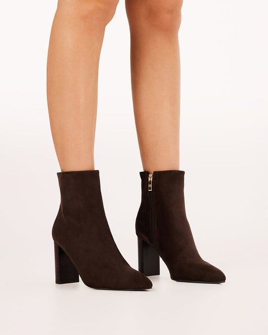 RENETA - DARK CACAO SUEDE