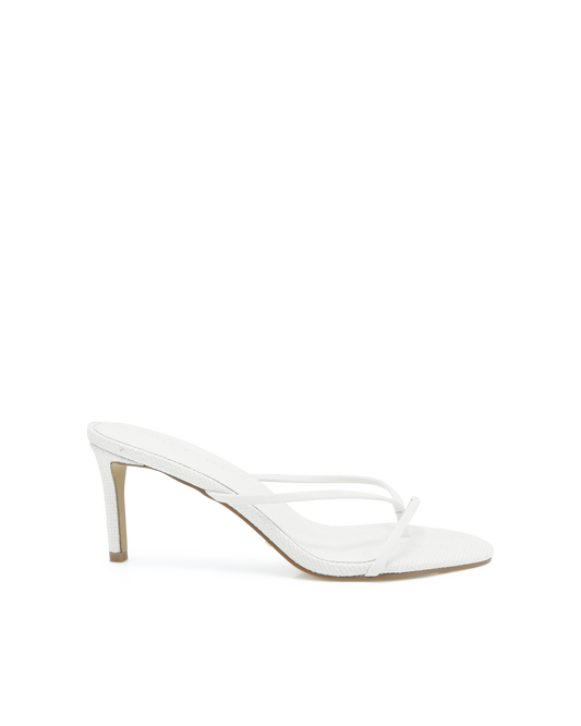 ROMEO - WHITE-WHITE RAFFIA