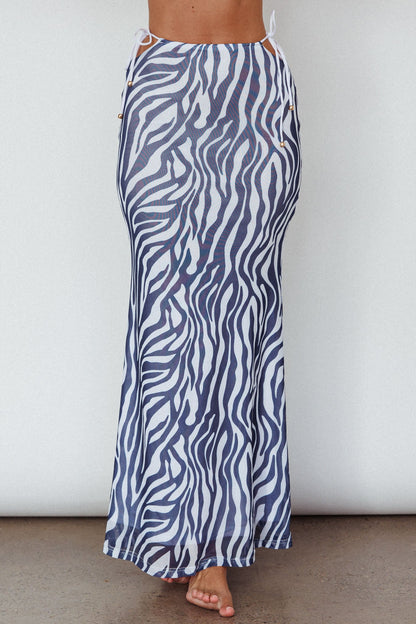 Just Like That Multiway Midi Dress & Scarf Navy