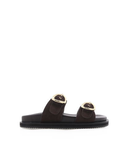 THERESA - DARK CACAO SUEDE