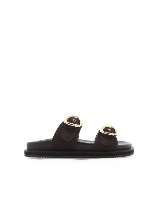 THERESA - DARK CACAO SUEDE