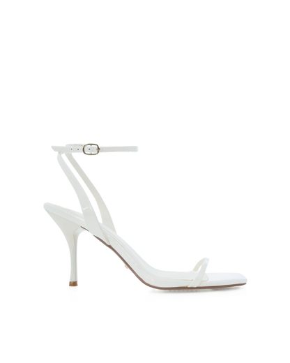 TONYA - WHITE PATENT
