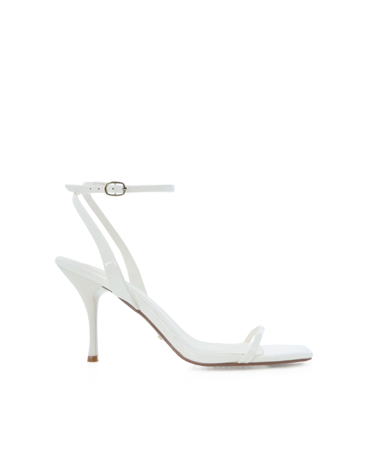TONYA - WHITE PATENT