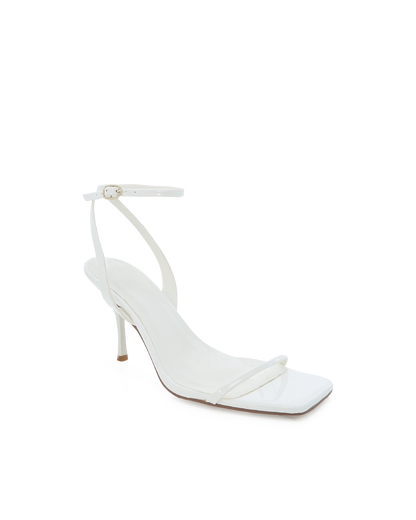 TONYA - WHITE PATENT
