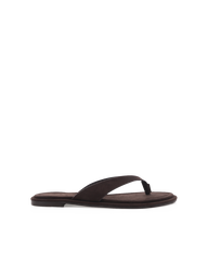 ZENOBIA - DARK CACAO SUEDE