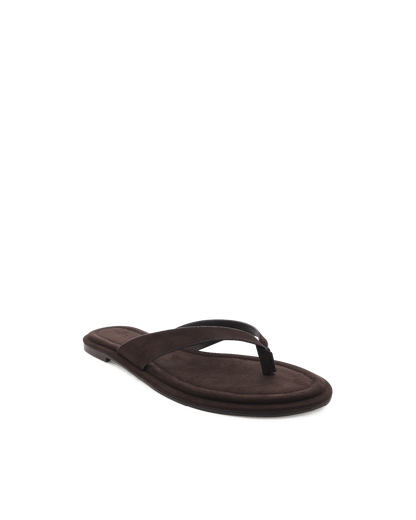 ZENOBIA - DARK CACAO SUEDE
