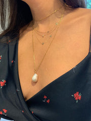 Baroque Pearl Charm