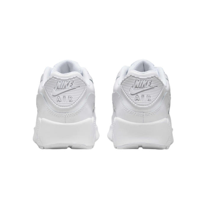 Nike Big Kids'  Air Max 90 Shoes – White/Metallic Silver HF6358-102