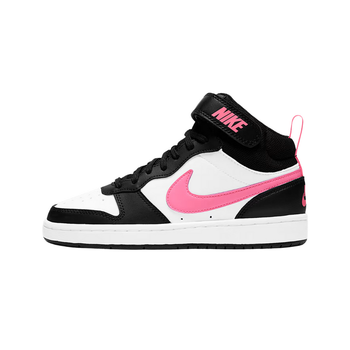Nike Big Kids' Court Borough Mid 2 Shoes CD7782-005