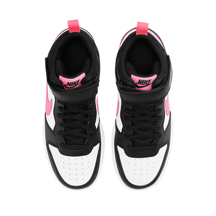 Nike Big Kids' Court Borough Mid 2 Shoes CD7782-005