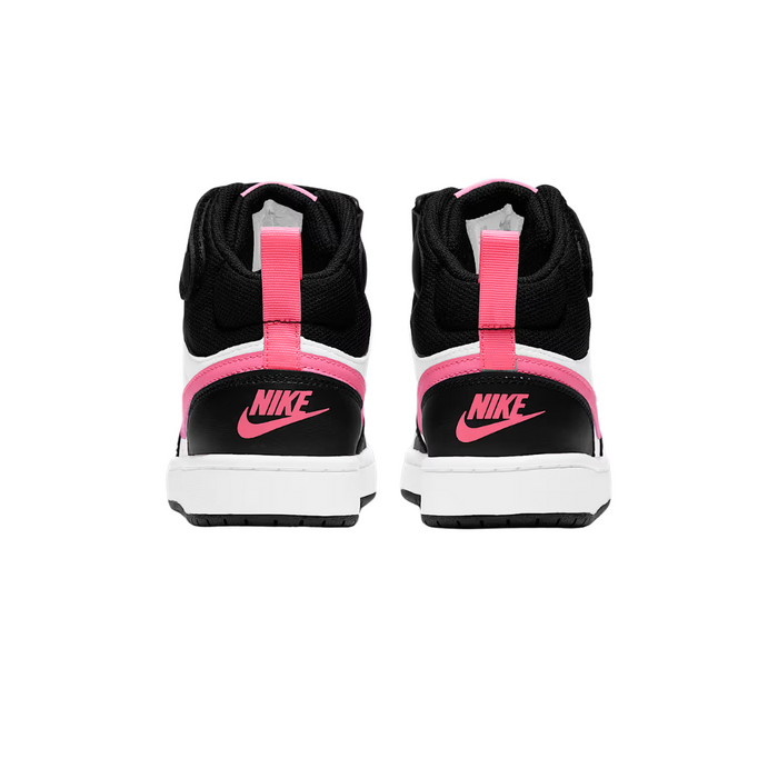 Nike Big Kids' Court Borough Mid 2 Shoes CD7782-005